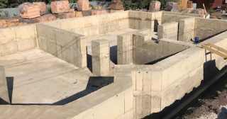 Фундамент с цокольным этажом под ключ заказать в Удомле - фундамент цокольный этаж под ключ цена от 7325 руб за м2